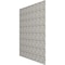 Ekena Millwork 19 5/8in. W x 19 5/8in. H Coralie EnduraWall Decorative 3D Wall Panel Covers 2.67 Sq. Ft. WP20X20CICDC - alternate 4